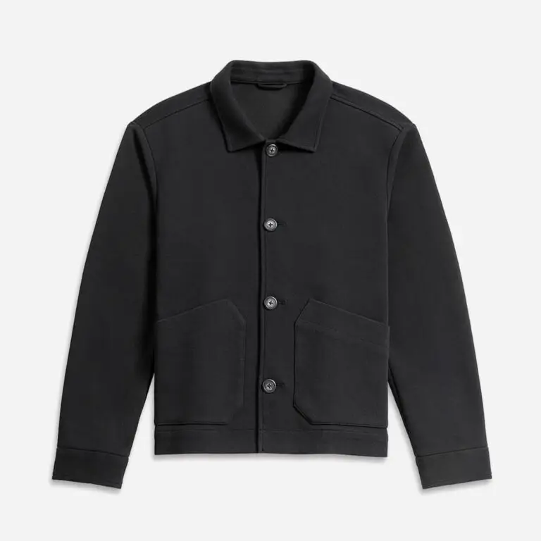 Twill knit jacket