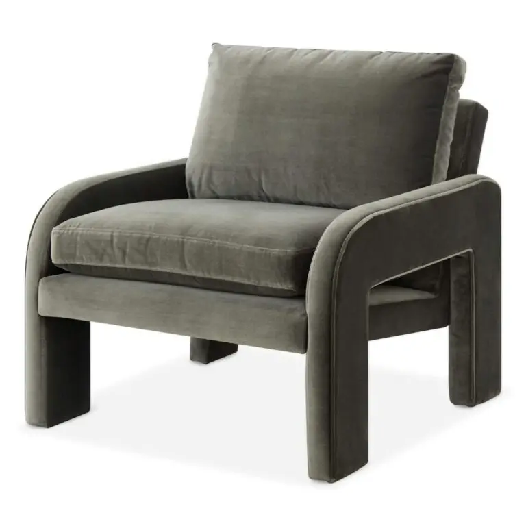 Oliver velvet chair