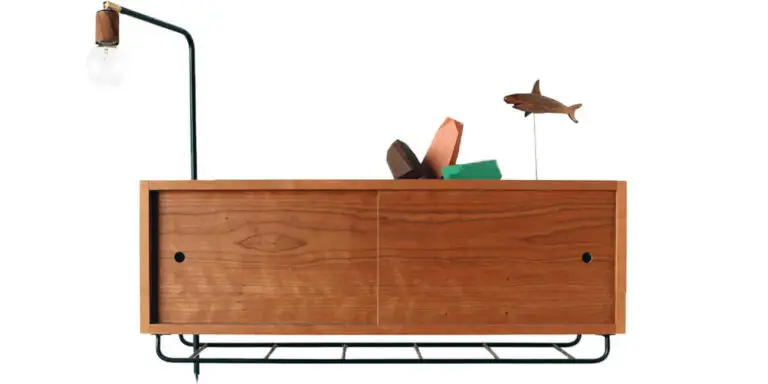 Wall storage cabinet