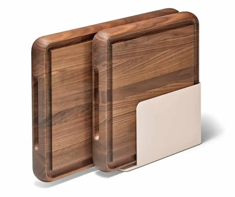 Prep and serve butcher block set