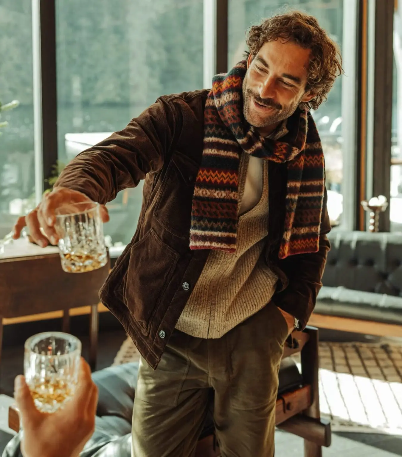 Relwen Pile-lined chore coat