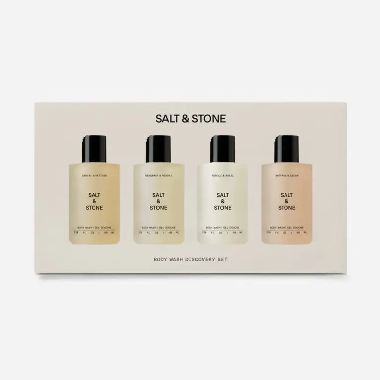 Body wash discovery set