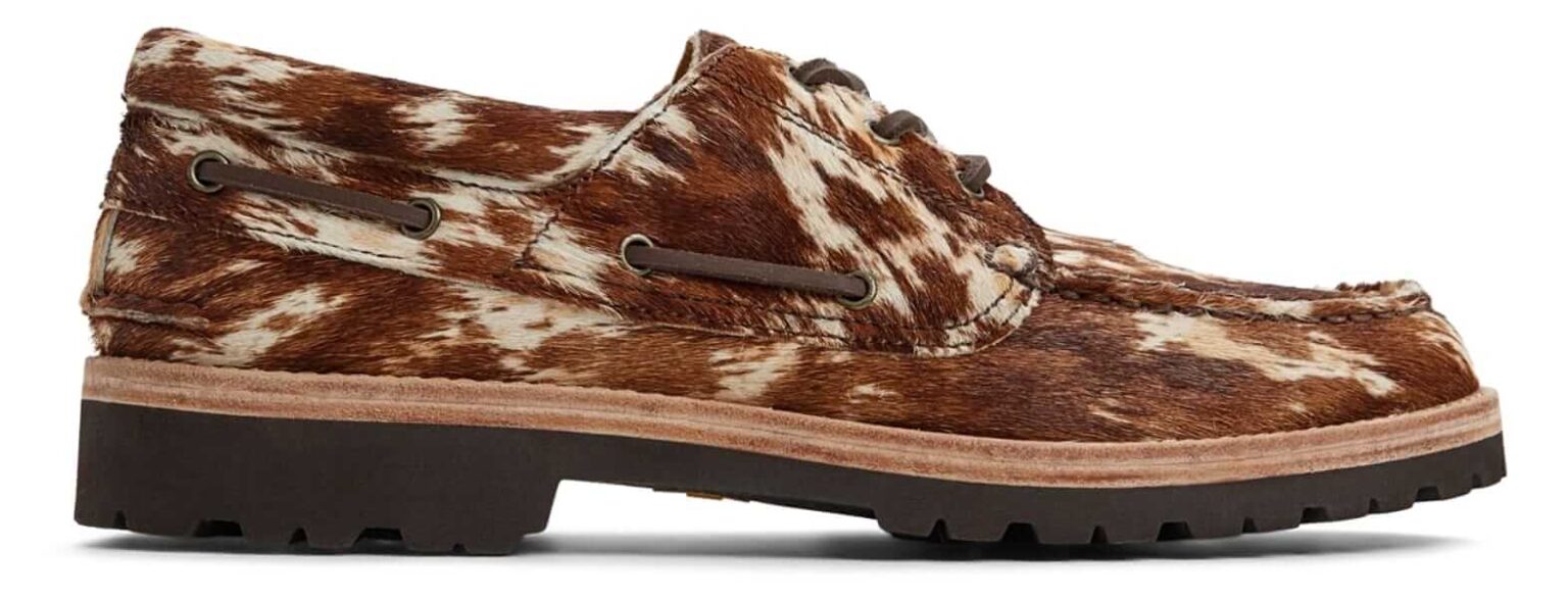 Sperry x Colour Plus Company Lug sole boat shoe