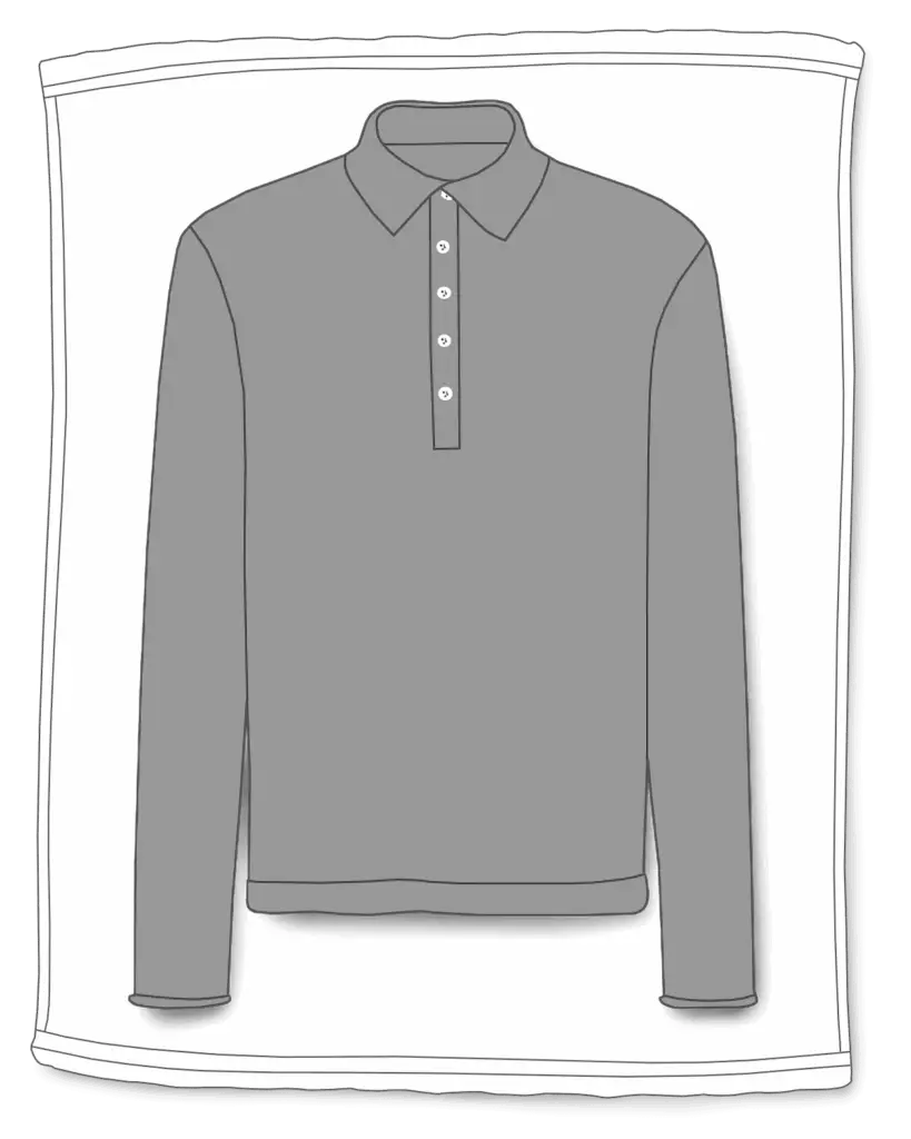 Sweater washing illustration