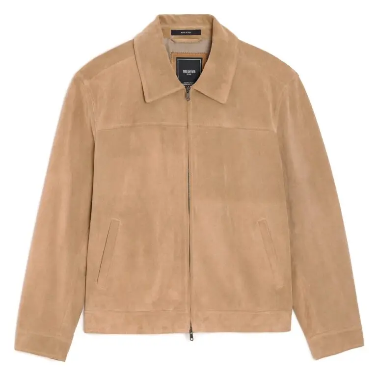 Italian Suede Grant Jacket