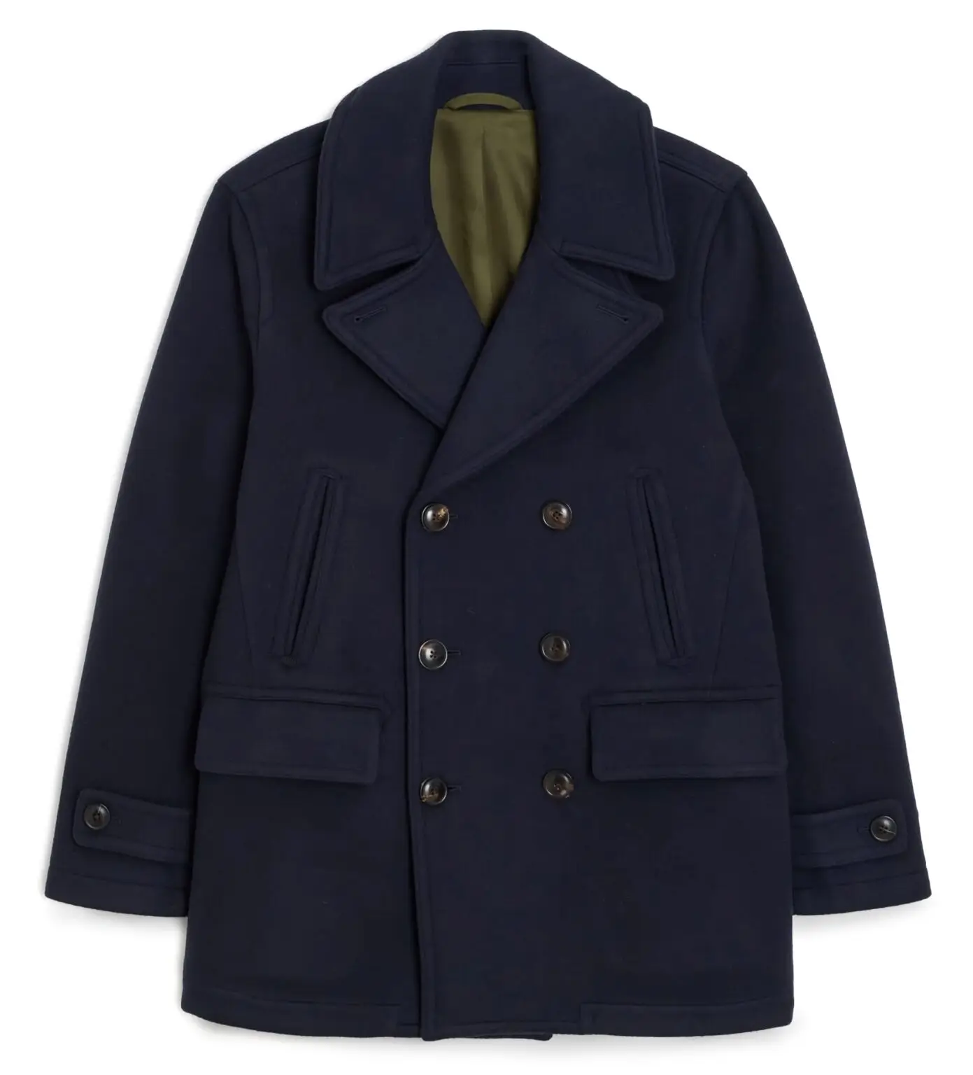 Todd Snyder Italian wool-alpaca peacoat