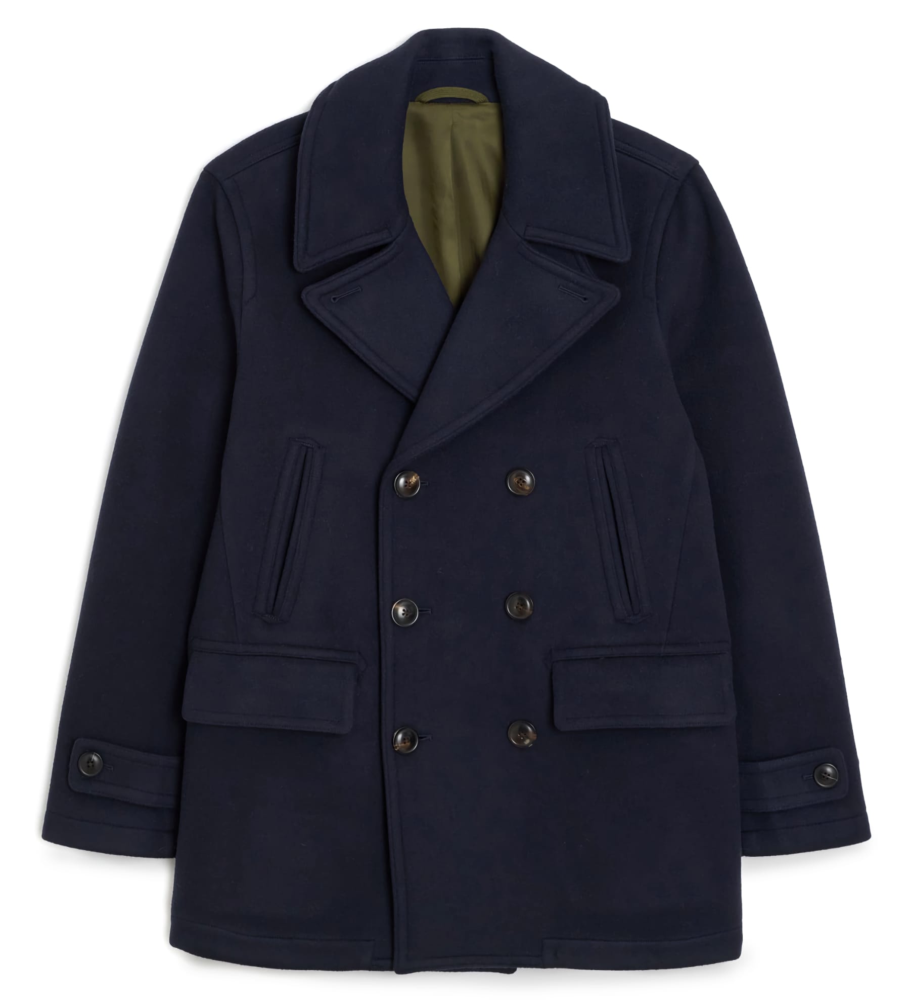 todd snyder italian wool peacoat