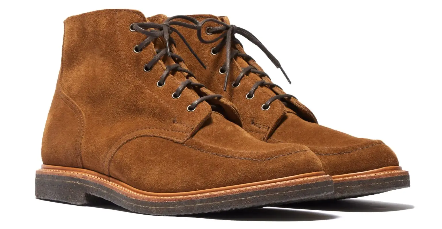 Todd Snyder x Sanders Suede boot
