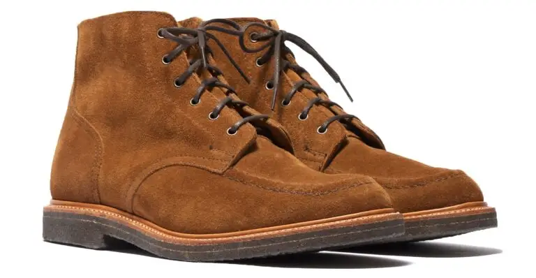 Todd Snyder x Sanders Apron Suede Boot