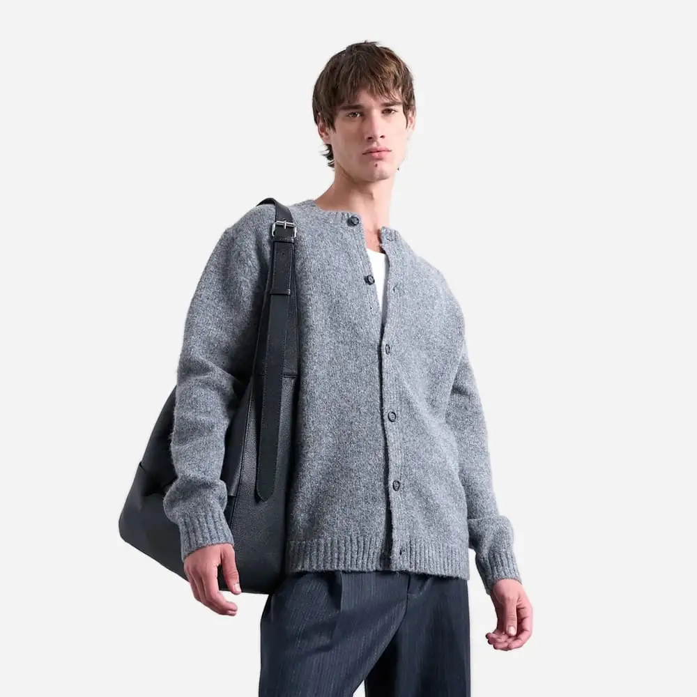 Topman crewneck cardigan