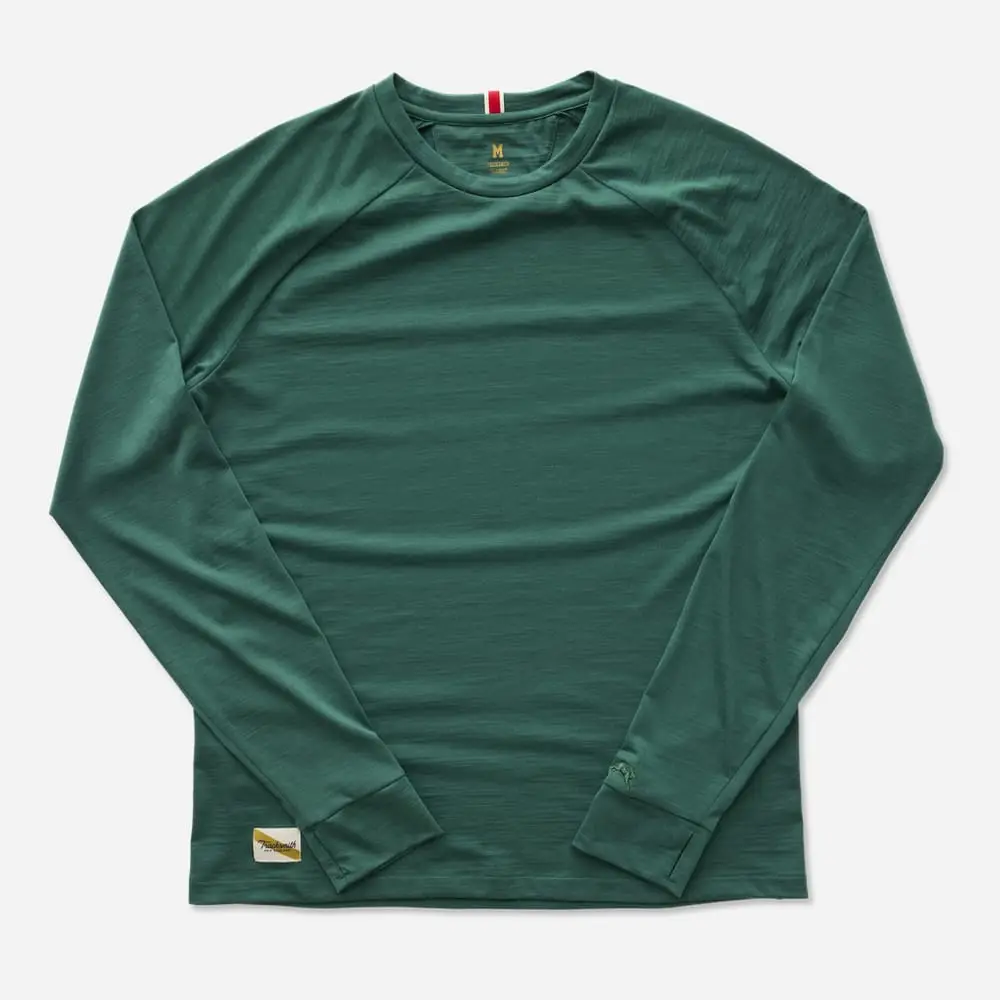 Tracksmith Harrier long-sleeve merino shirt