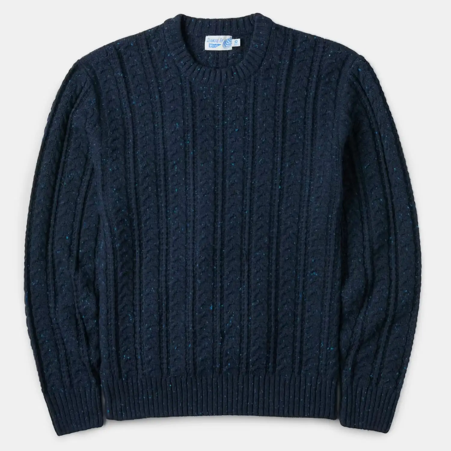 Wellen Seawool fisherman crewneck sweater