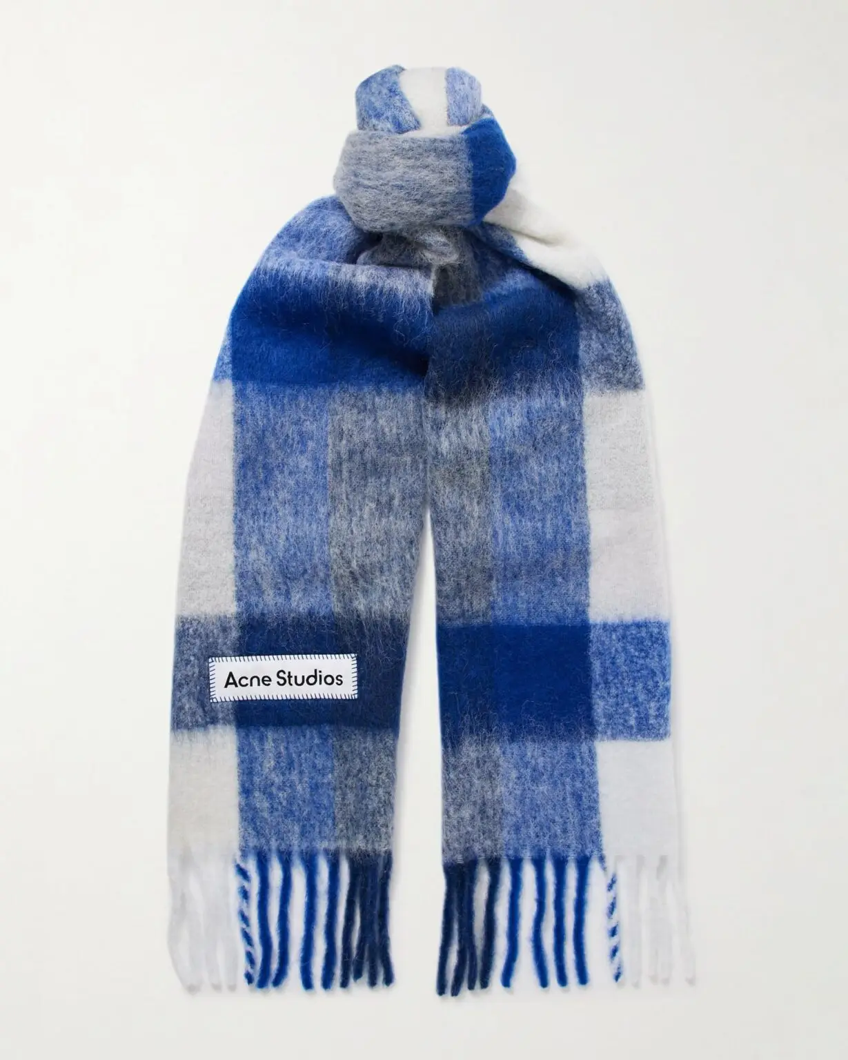 Acne Studio Alpaca and mohair scarf