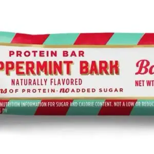Barebells Peppermint Bark protein bar