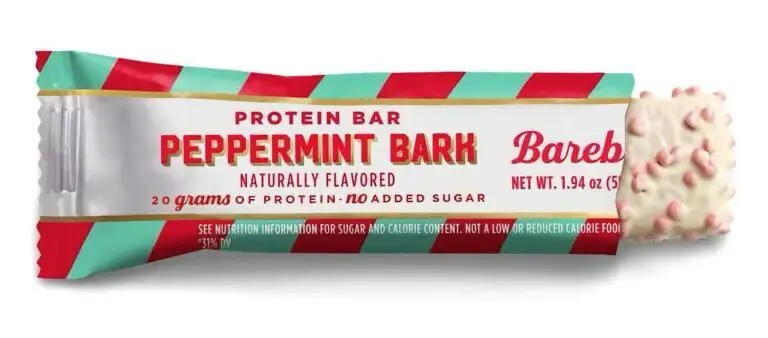 Peppermint Bark protein bar