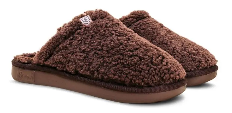 Shearling slipper