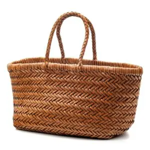 Dragon Diffusion Woven leather bag