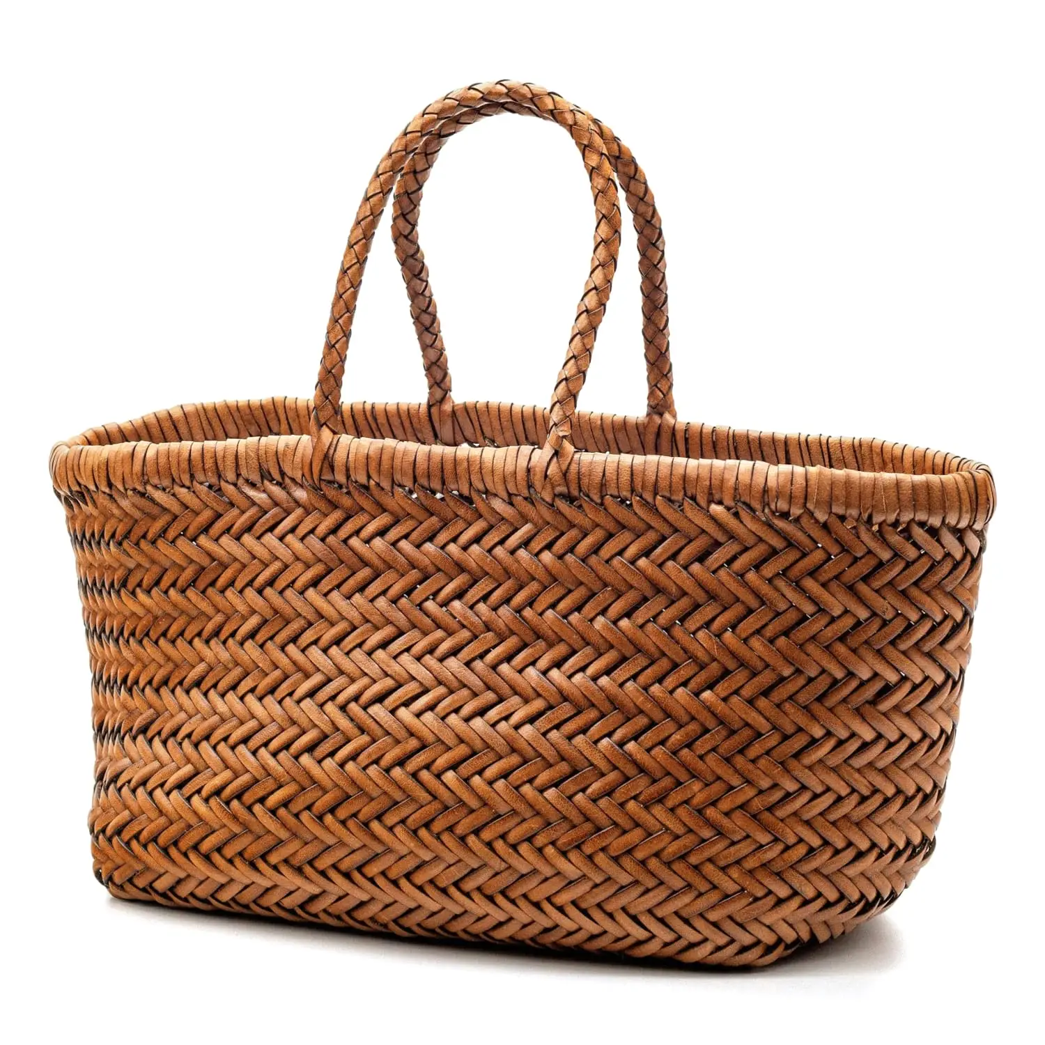 Dragon Diffusion Woven leather bag