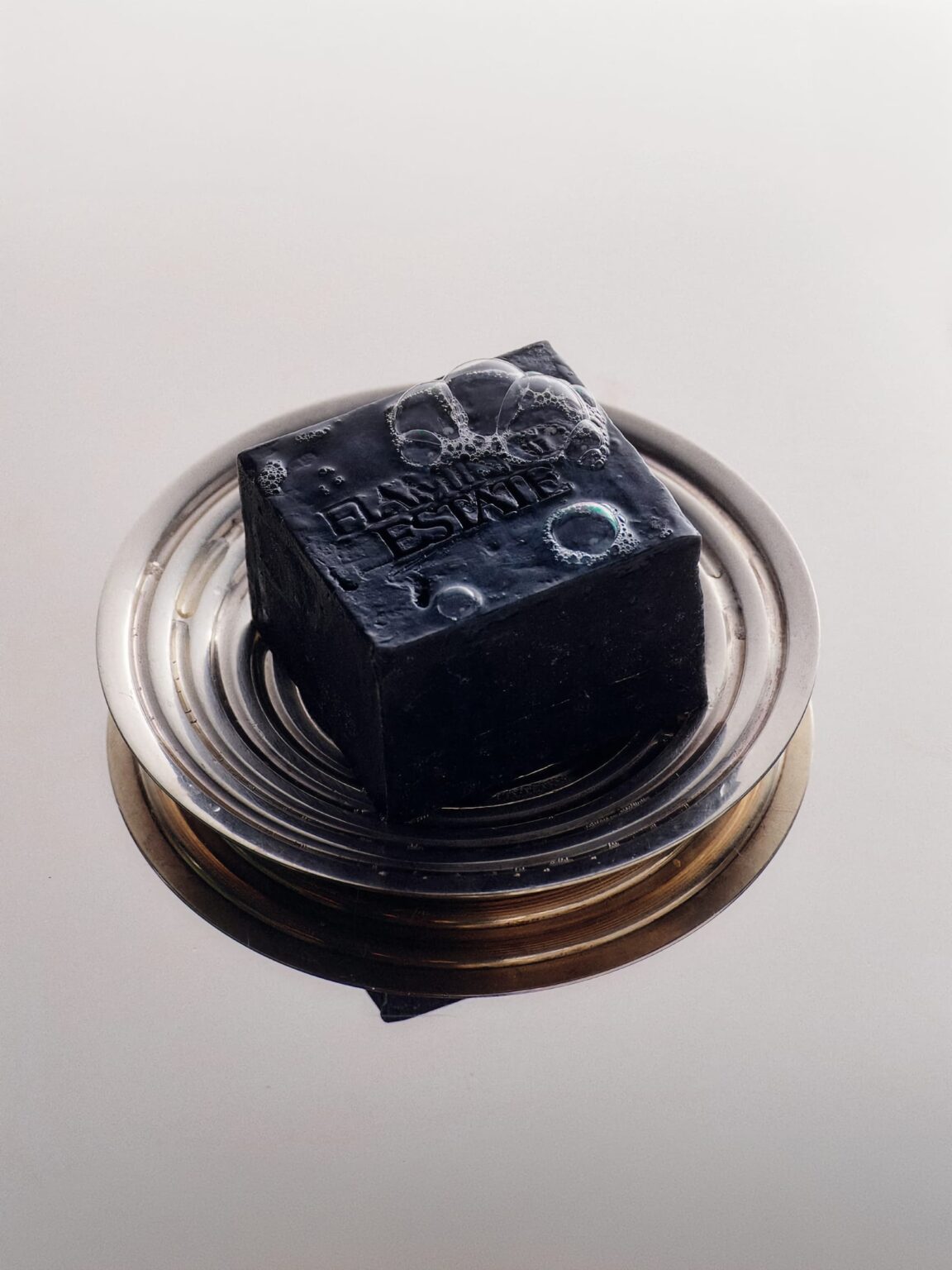 Flamingo Estate Lavender activated charcoal soap