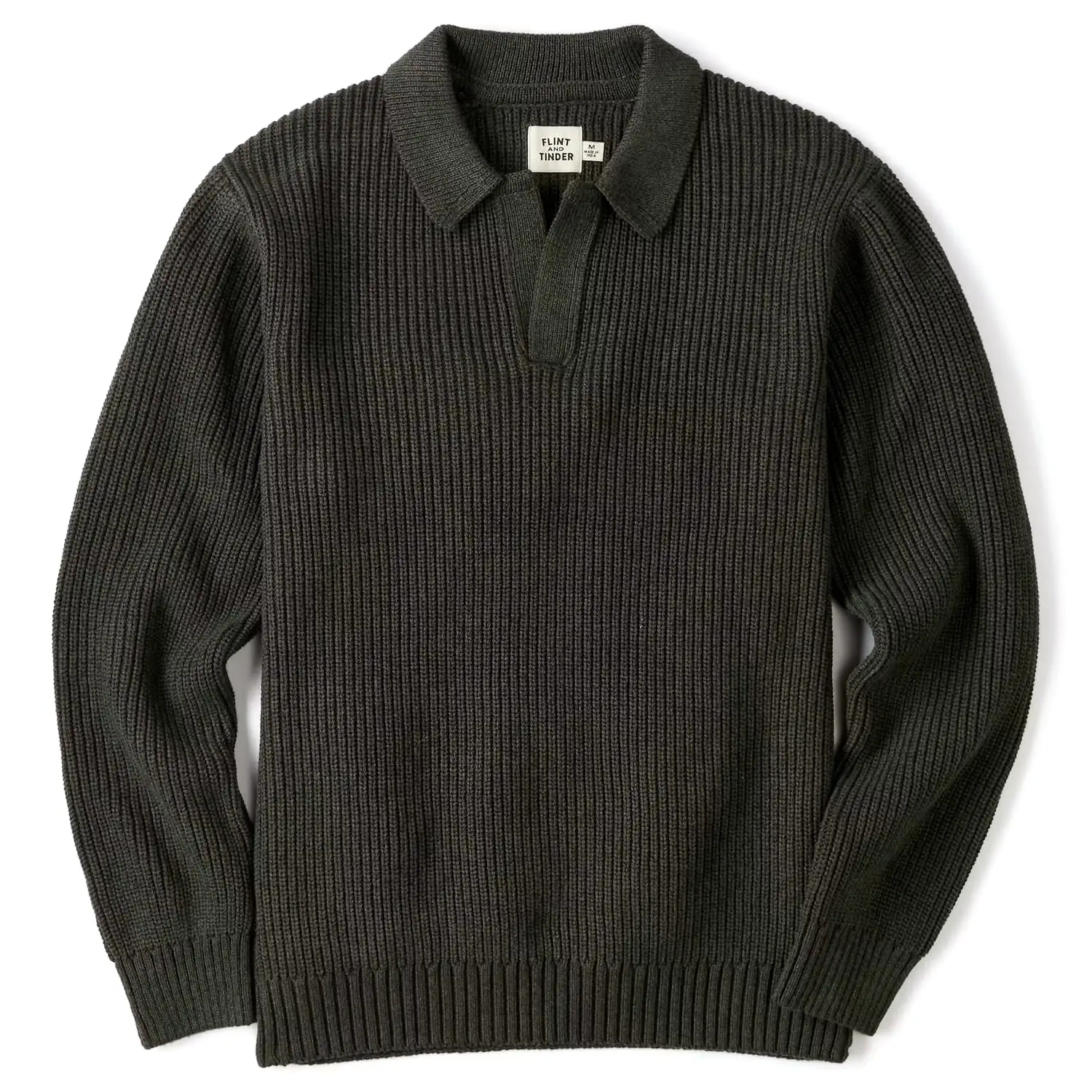 Flint and Tinder Bolinas Johnny collar sweater polo