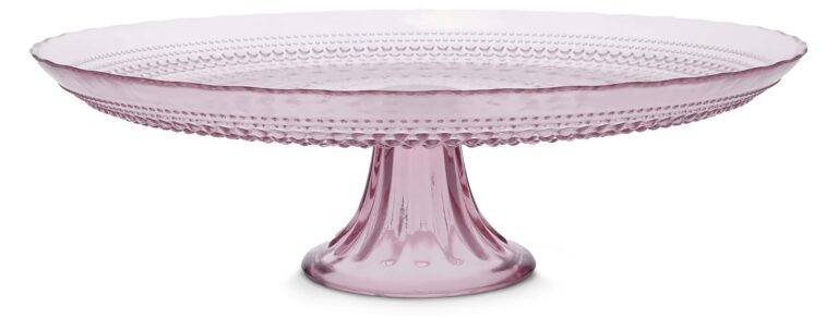 Fortessa Beaded glass cake stand