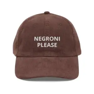 Gator Hats Corduroy negroni hat