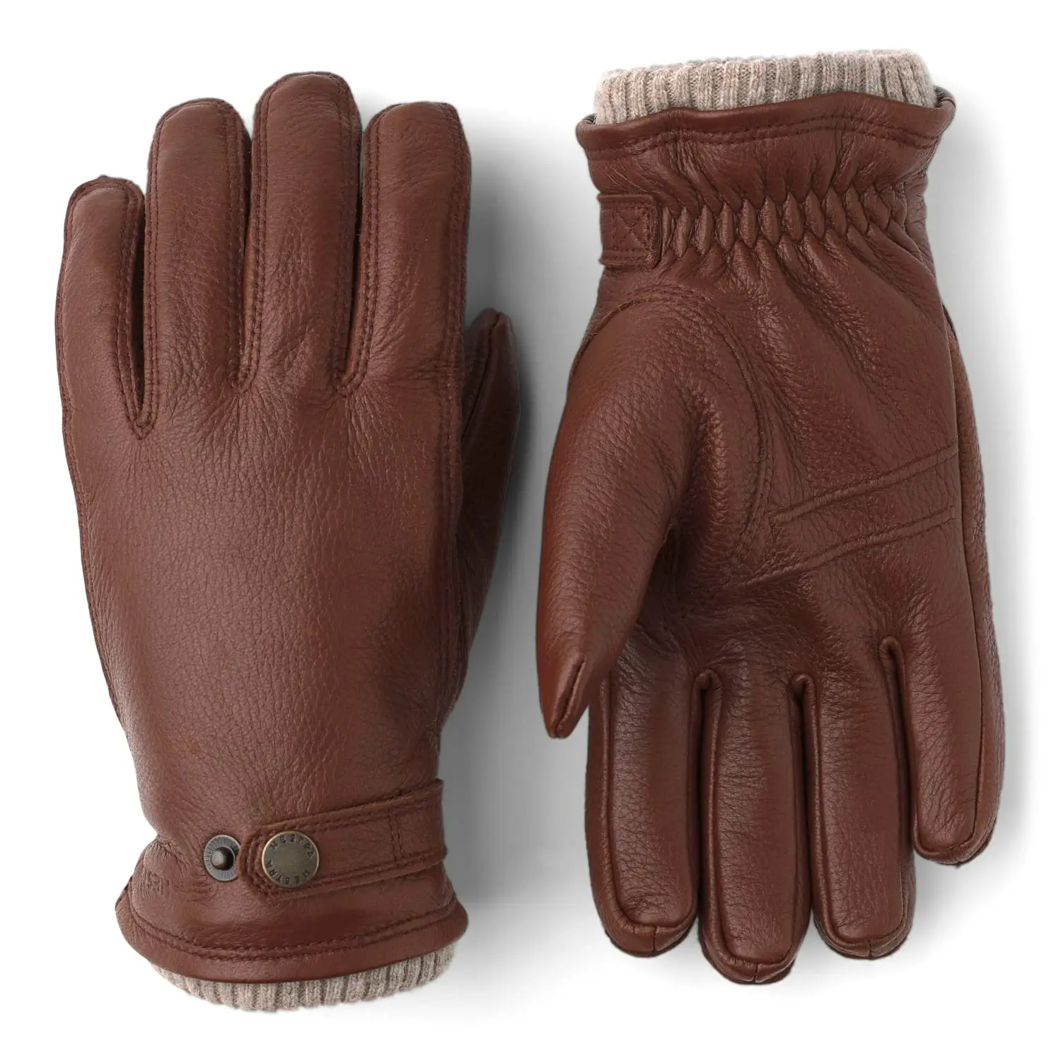 Hestra Leather and fleece gloves