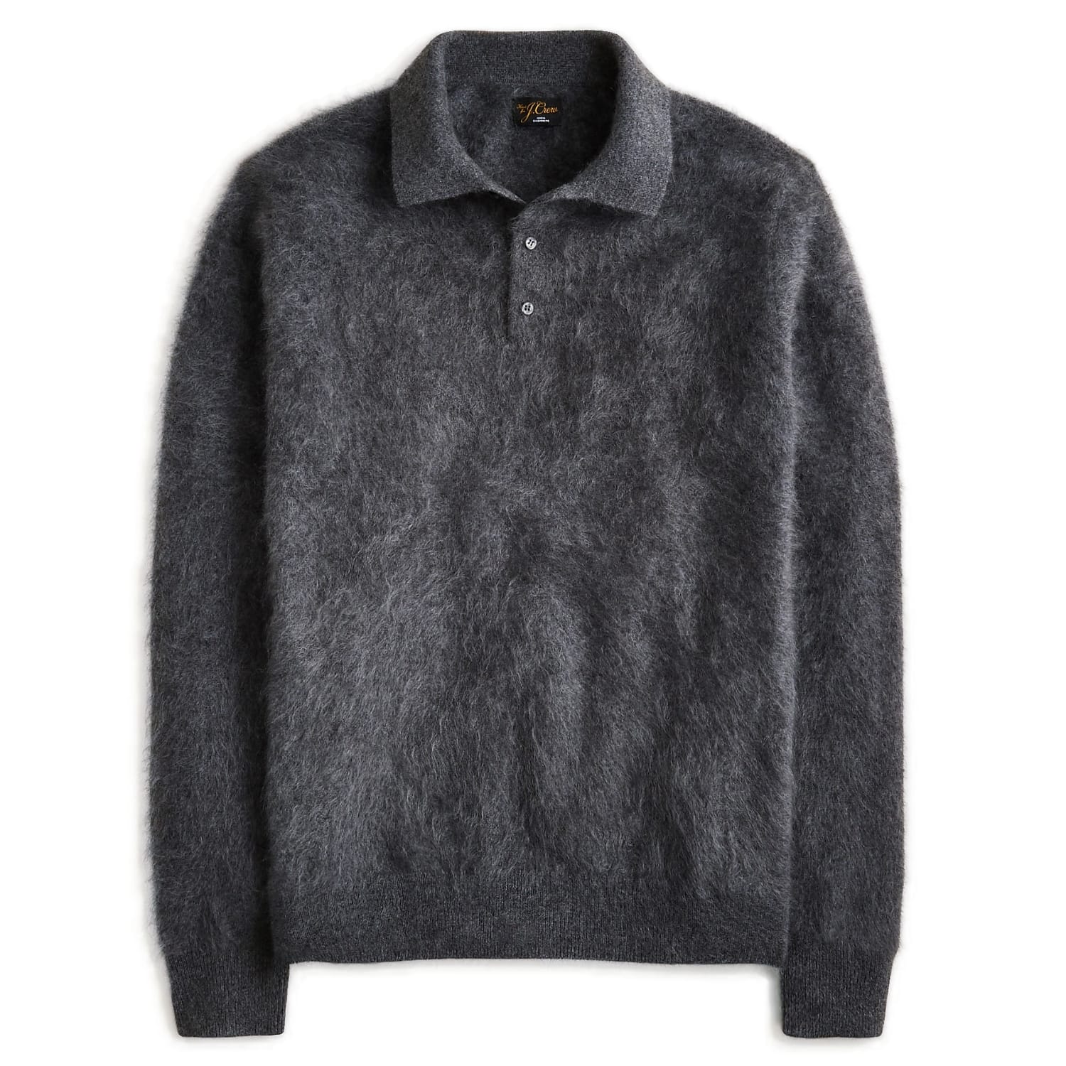J.Crew Brushed cashmere polo