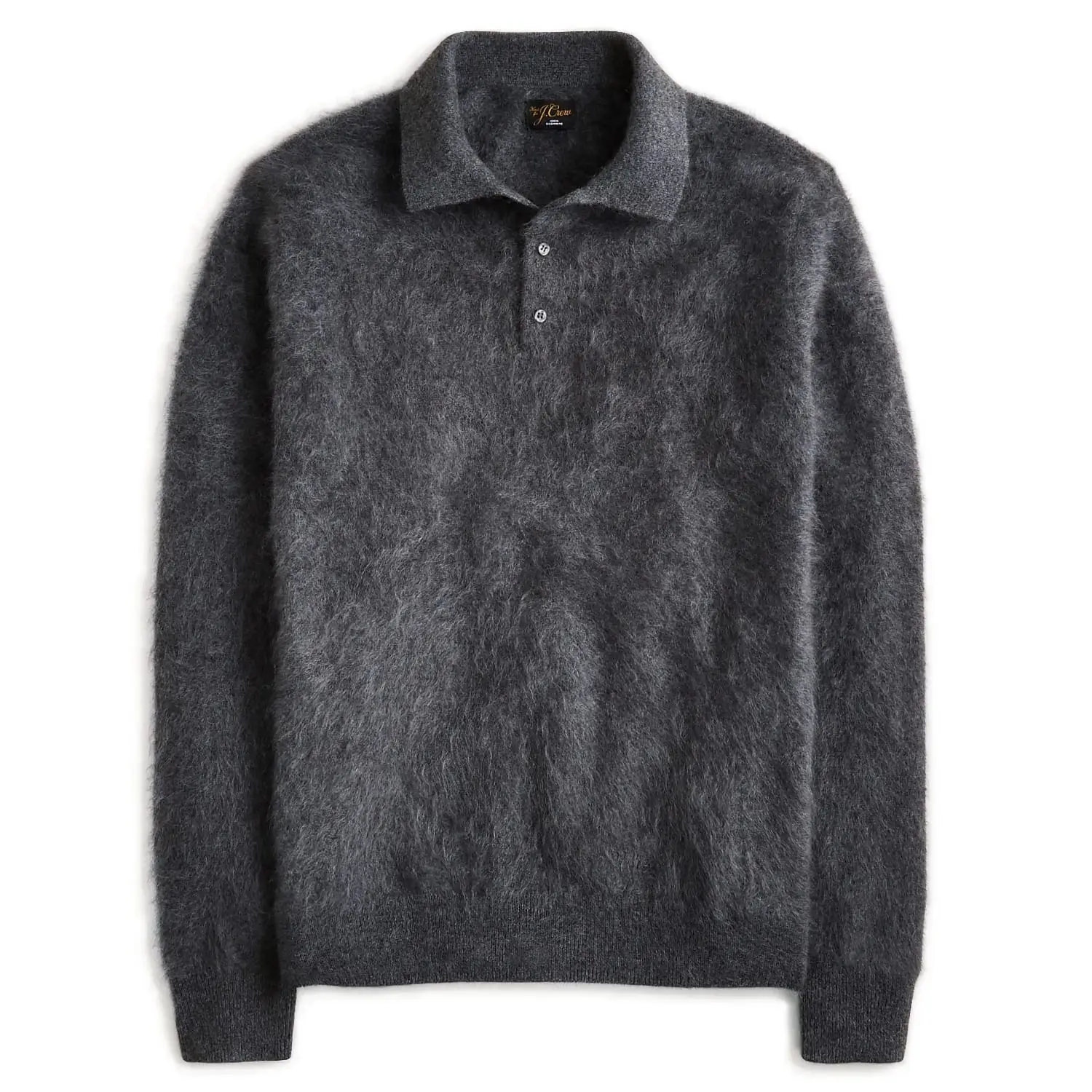 J.Crew Brushed cashmere polo