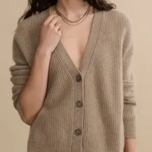 Jenni Kayne Cropped cashmere cocoon cardigan