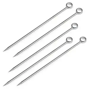 Lasenersm Stainless steel cocktail picks