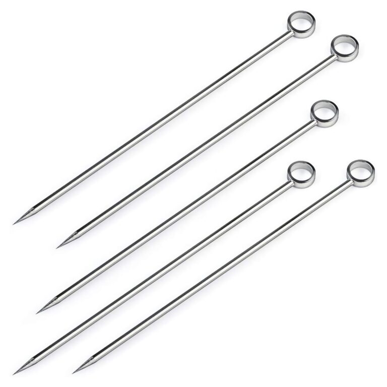 Lasenersm Stainless steel cocktail picks