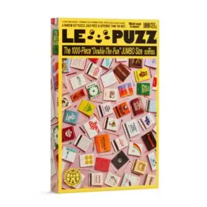 Le Puzz 1,000 piece match puzzle