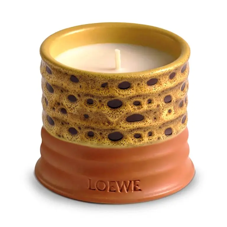 Mimosa candle