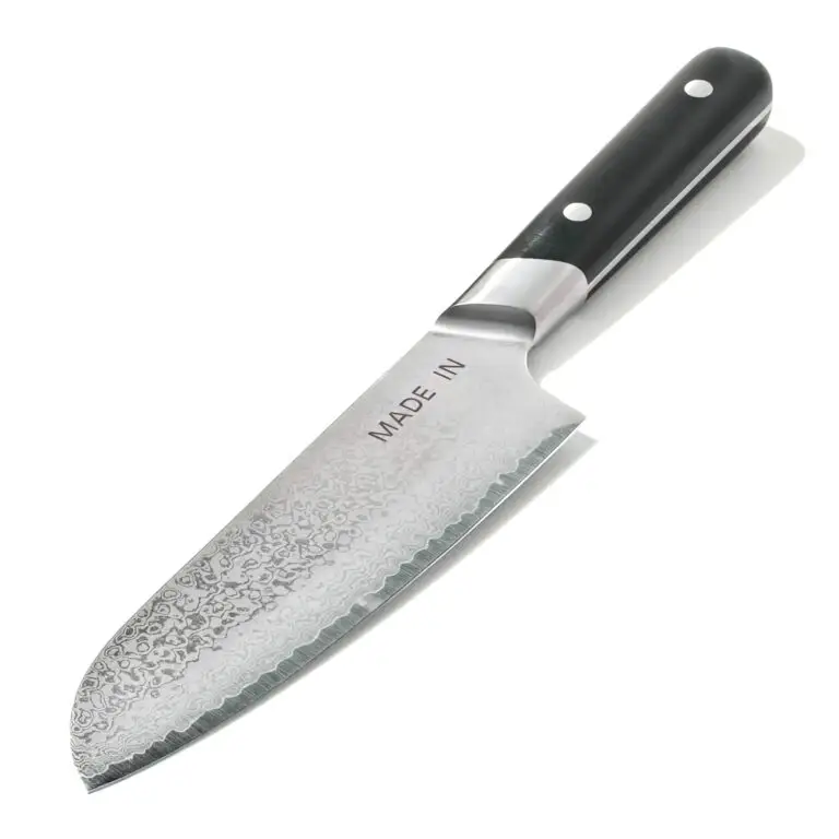 Japanese Damascus steel knife