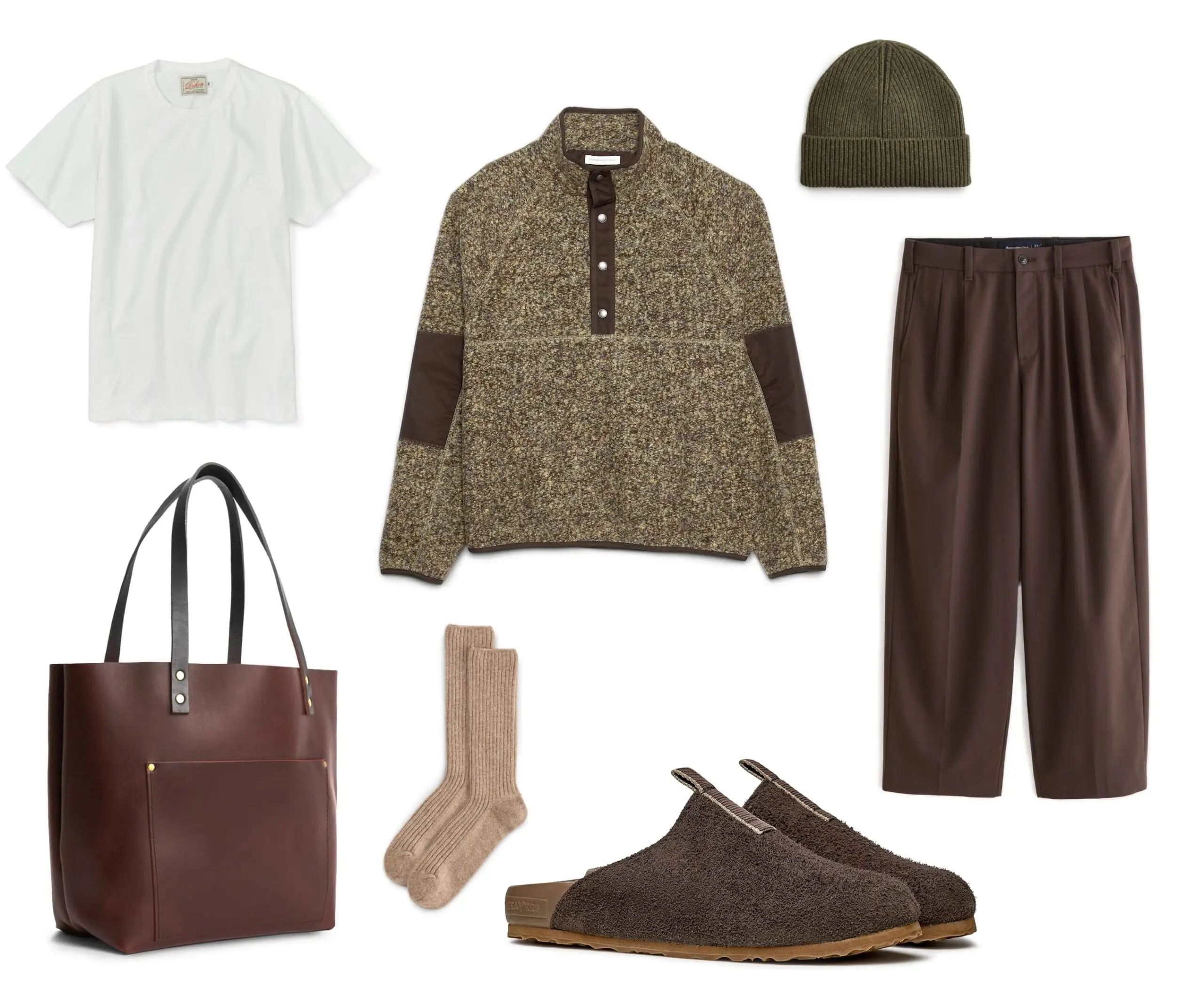 Men's holiday travel outfit inspiration