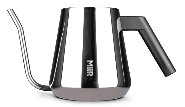 Stainless pour-over kettle