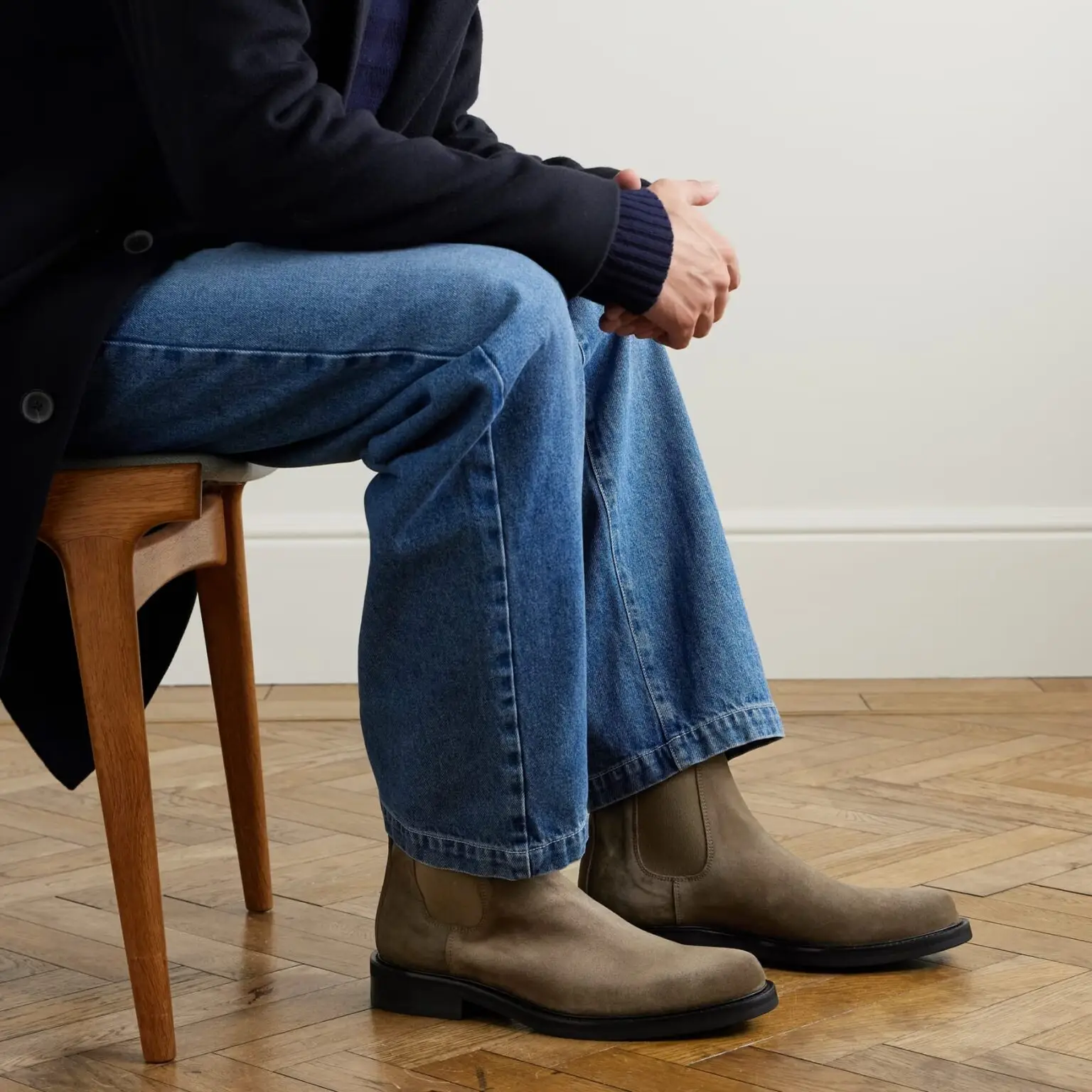 Mr P. Ollie suede Chelsea boot