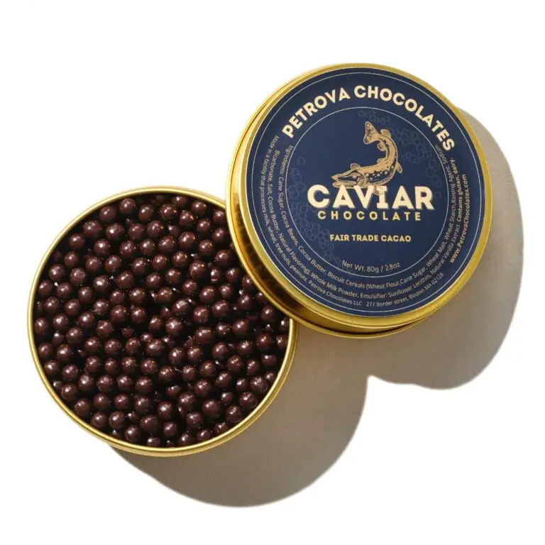 Chocolate caviar