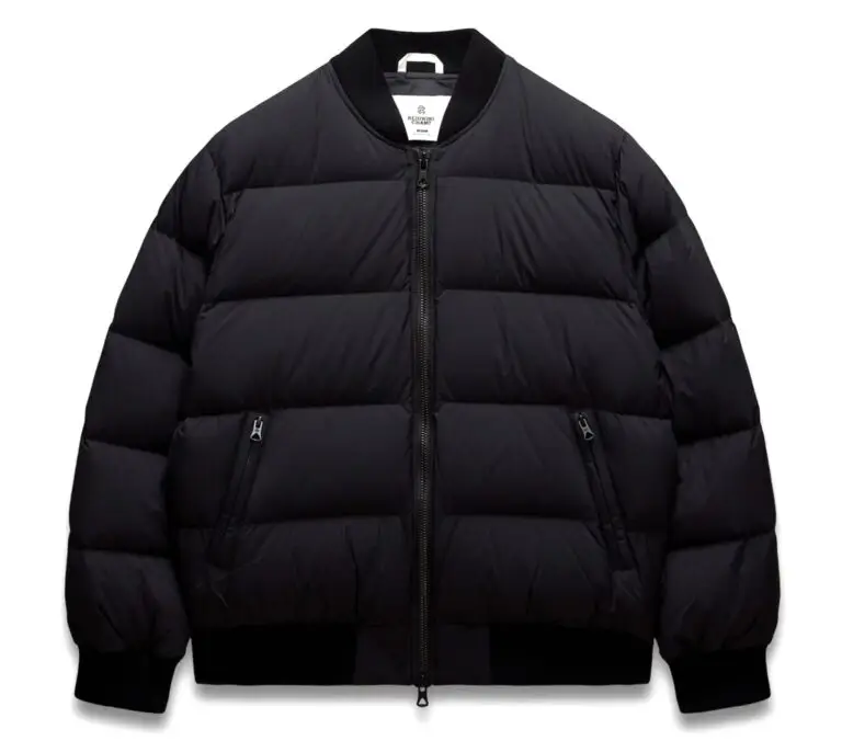 Matte ripstop down jacket
