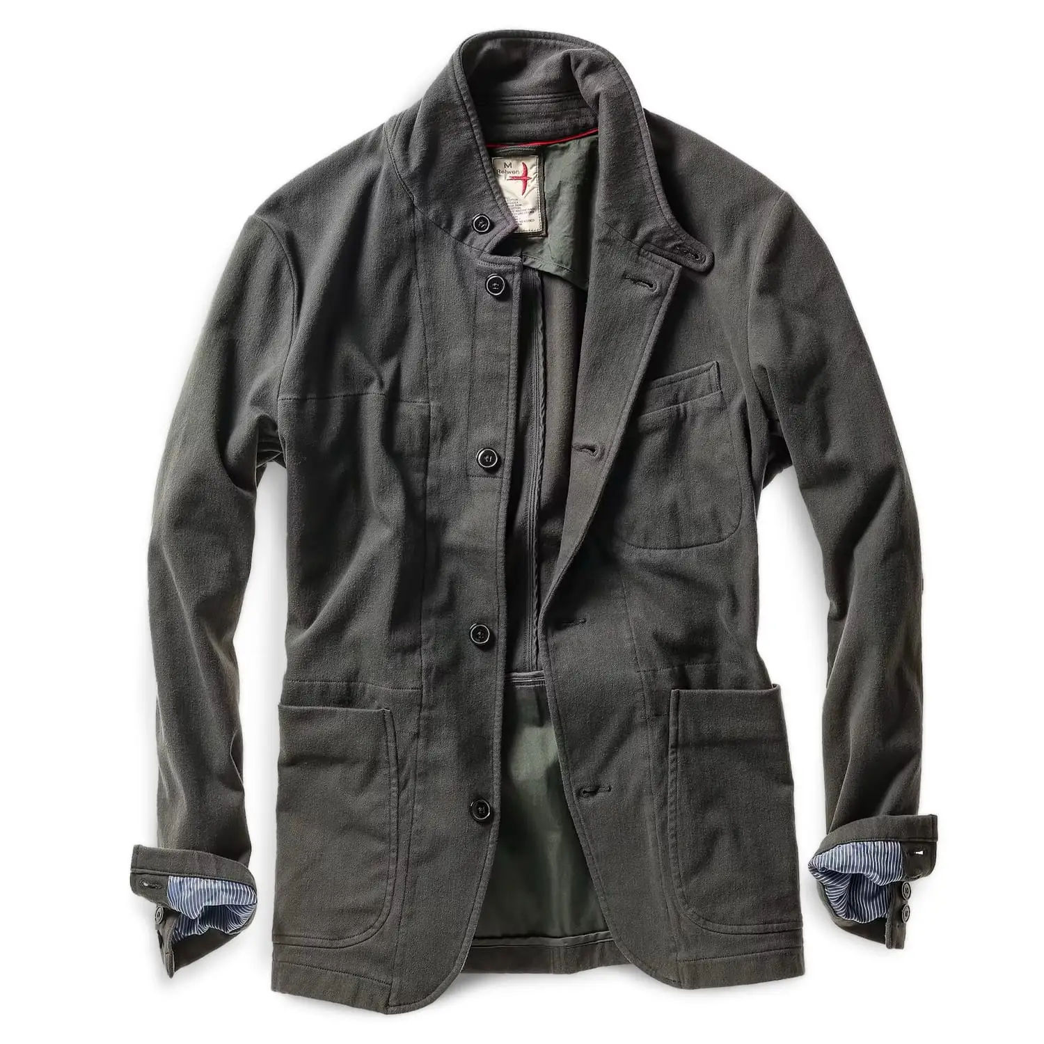 Relwen Moleskin Trap blazer