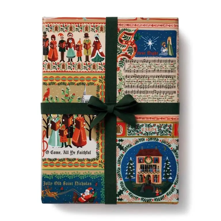 Christmas Carols continuous wrap