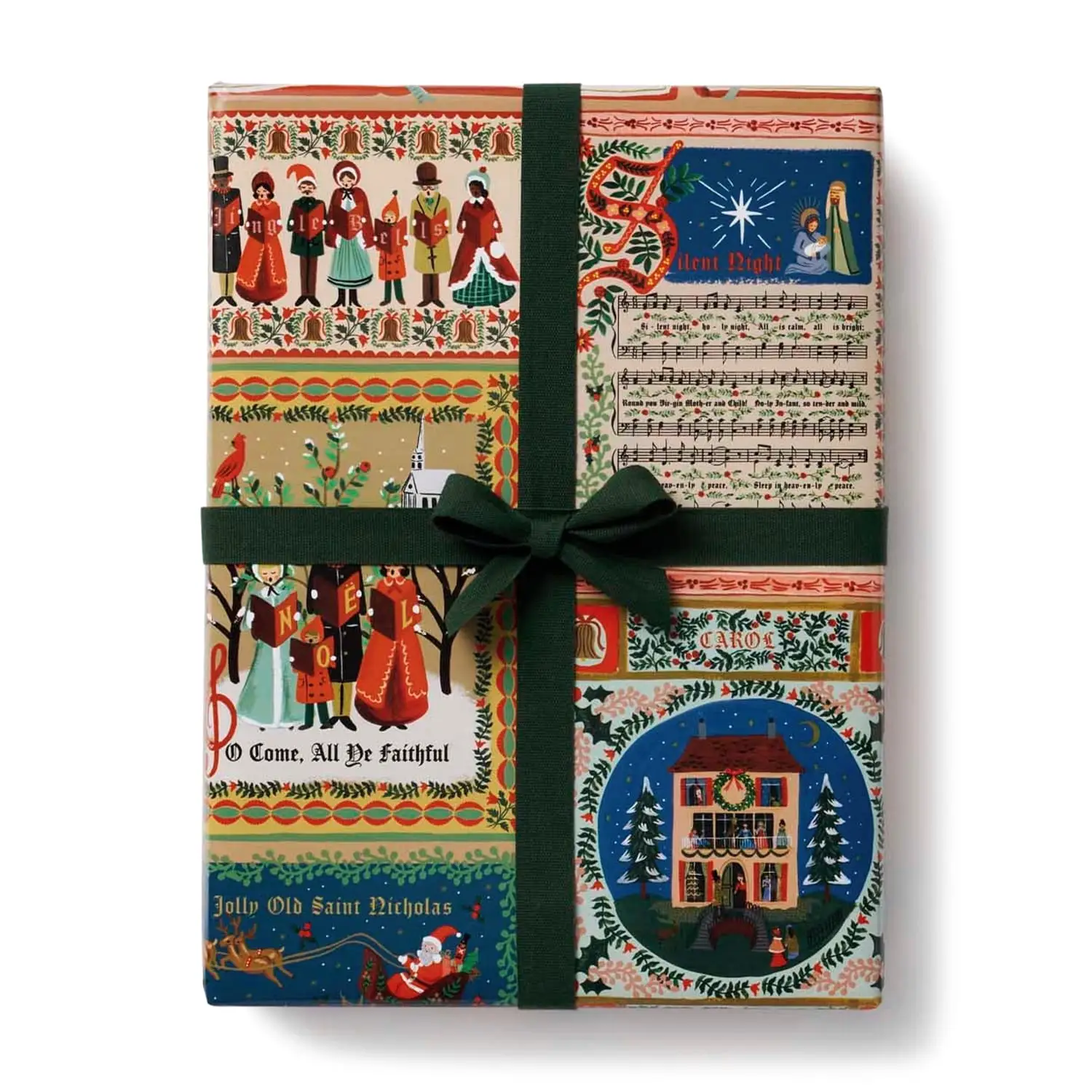 Rifle Paper Co. Holiday stamp wrapping roll