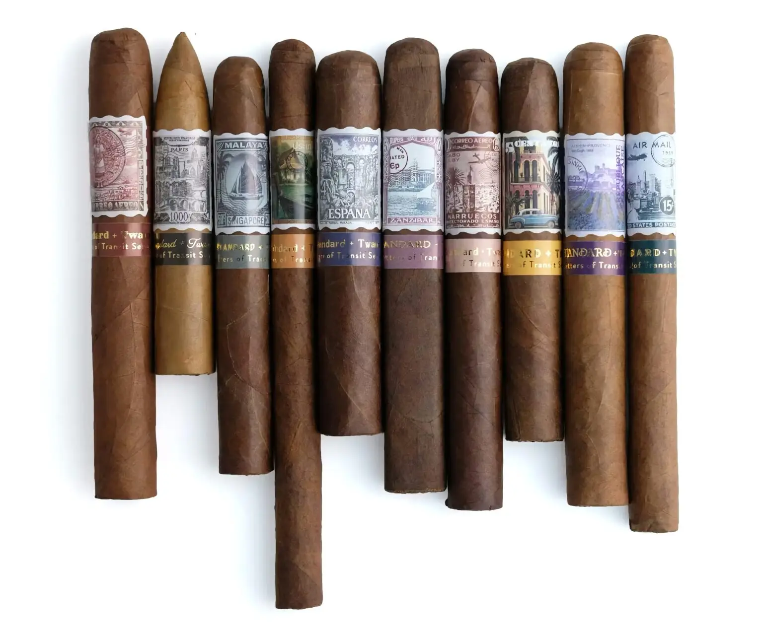 Standard & Twain Letters of Transit collection