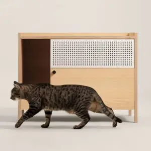 Tuft and Paw Haven litter box enclosure