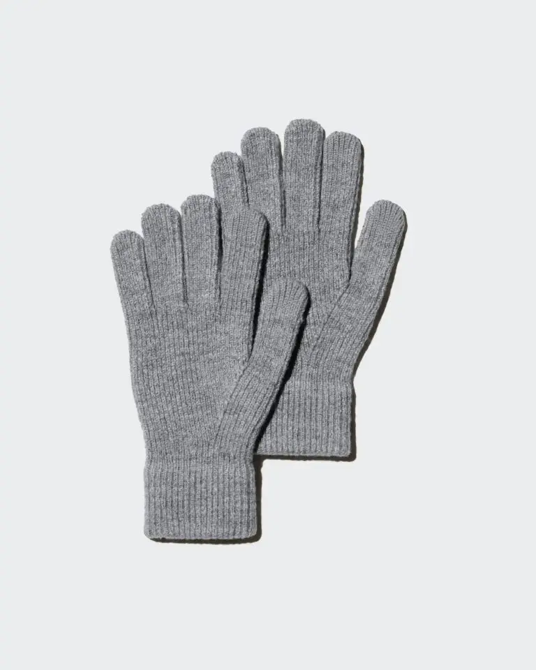 HEATTECH knit gloves