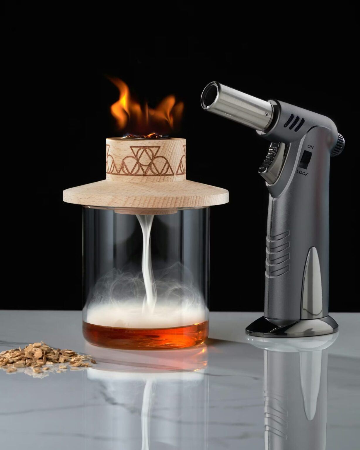 Viski Cocktail smoking kit