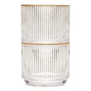 Viski Stackable lowball tumbler set