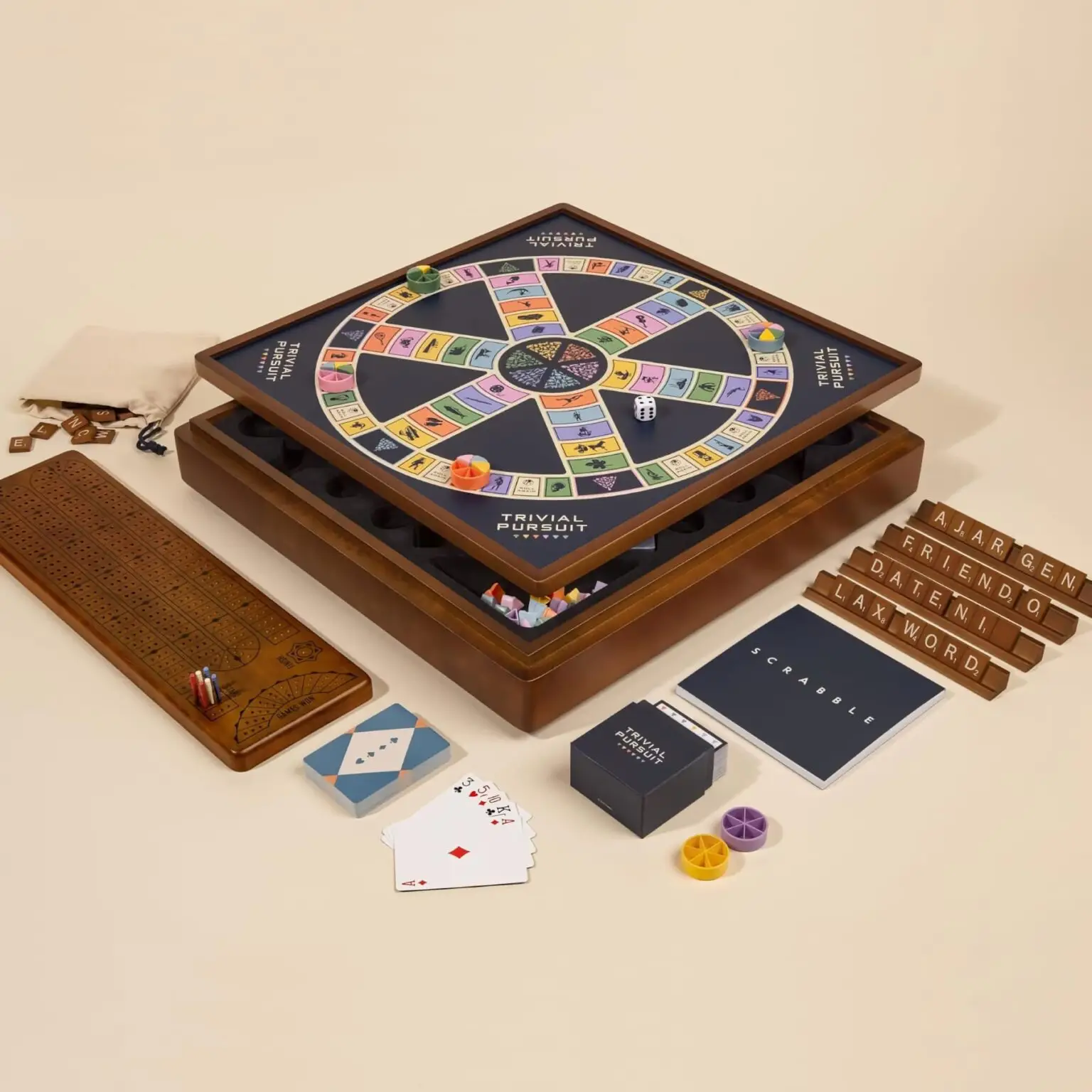 WS Game Co. 3-in-1 Premium game set