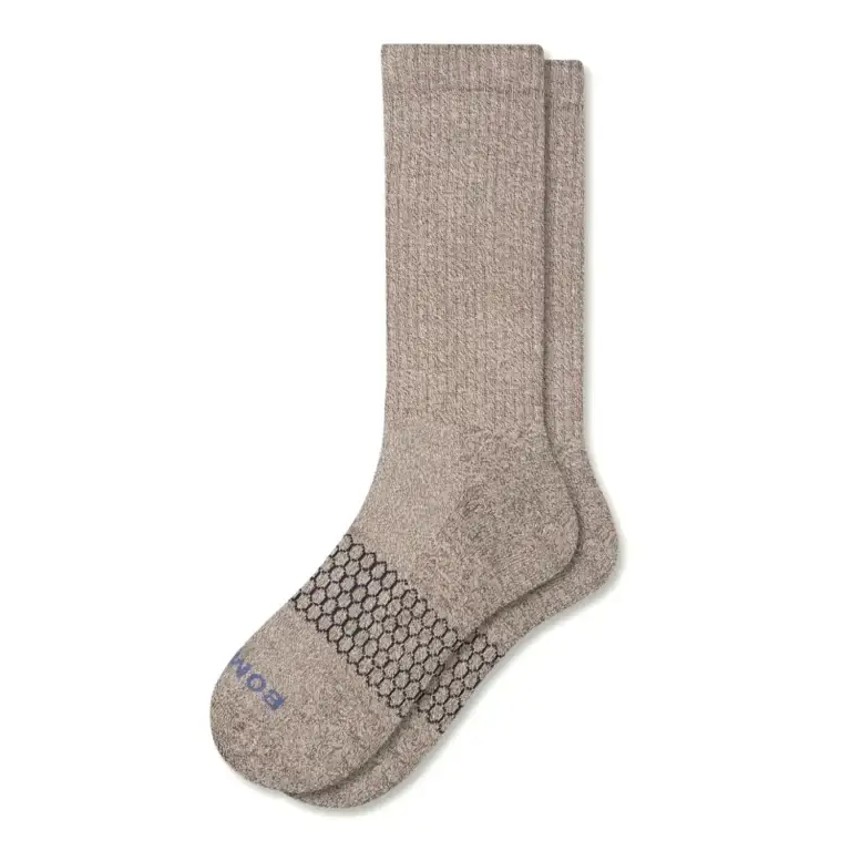 Marl calf socks